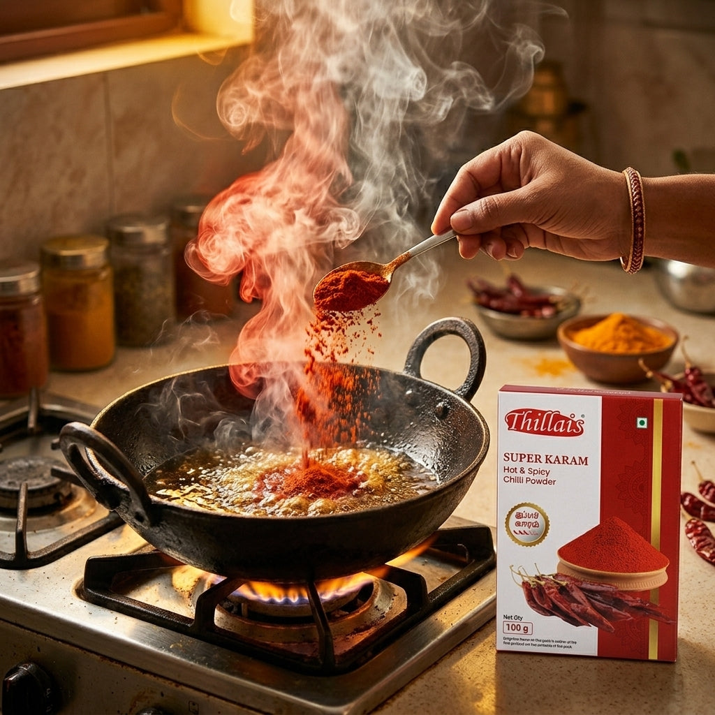Thillais Super Karam Hot & Spicy Chilli Powder 100g