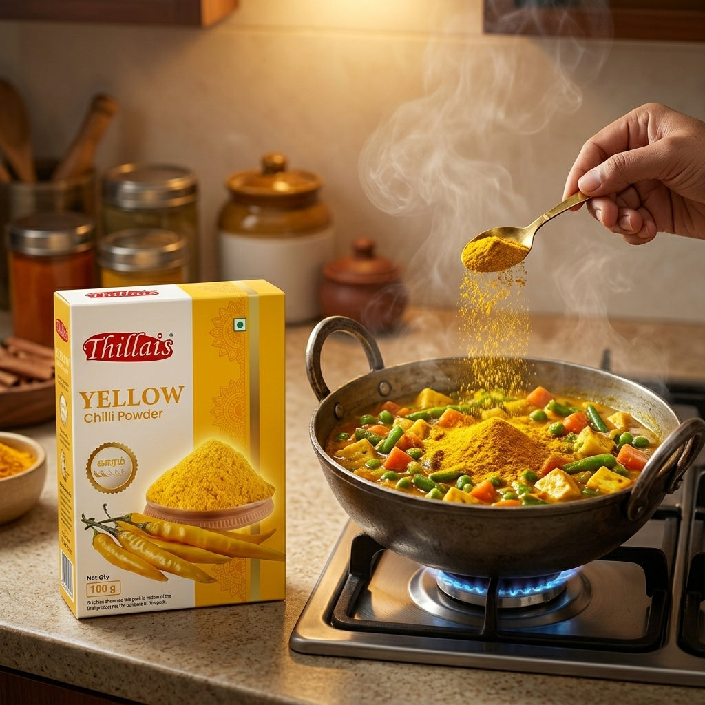 Thillais Yellow Chilli Powder 100g