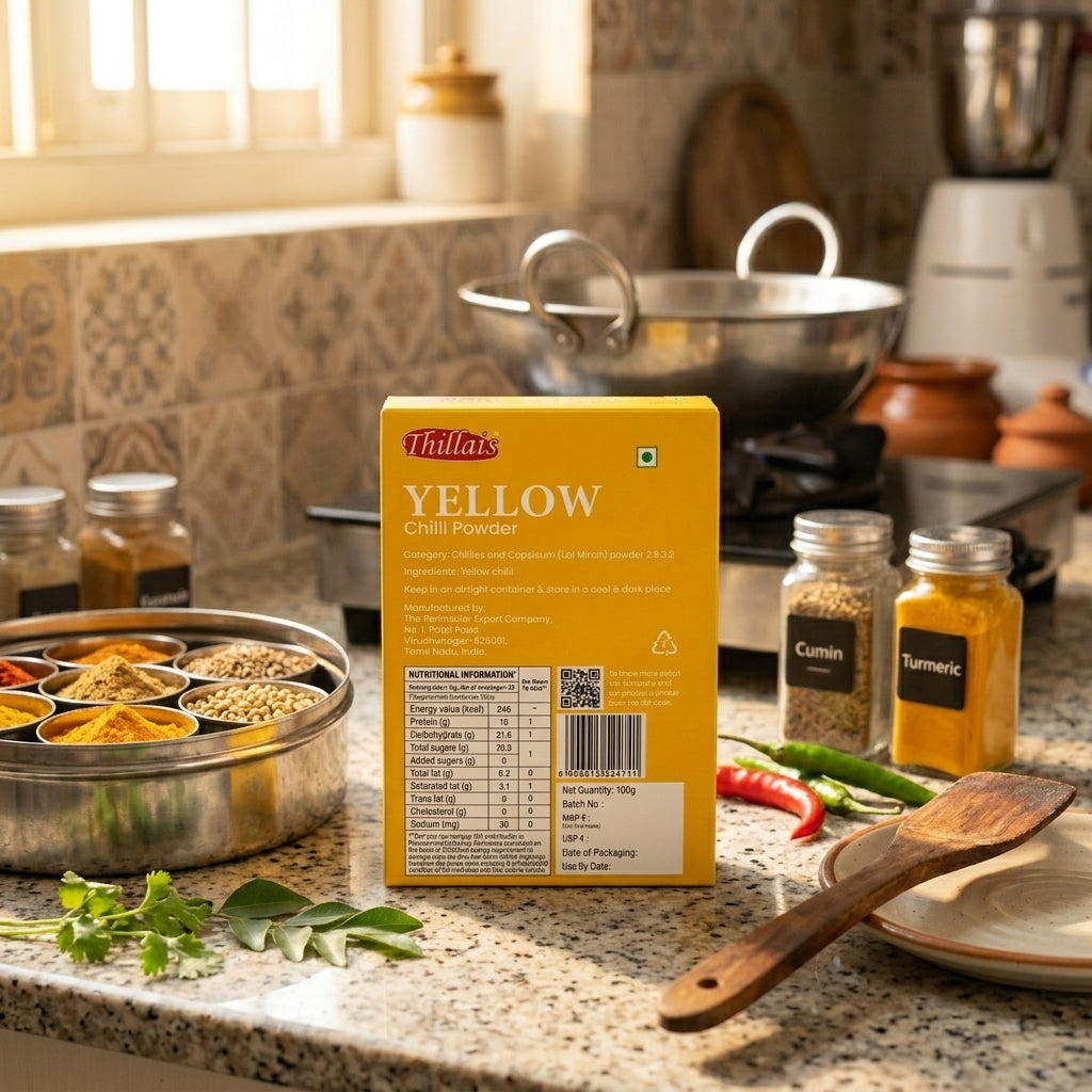 Thillais Yellow Chilli Powder 100g