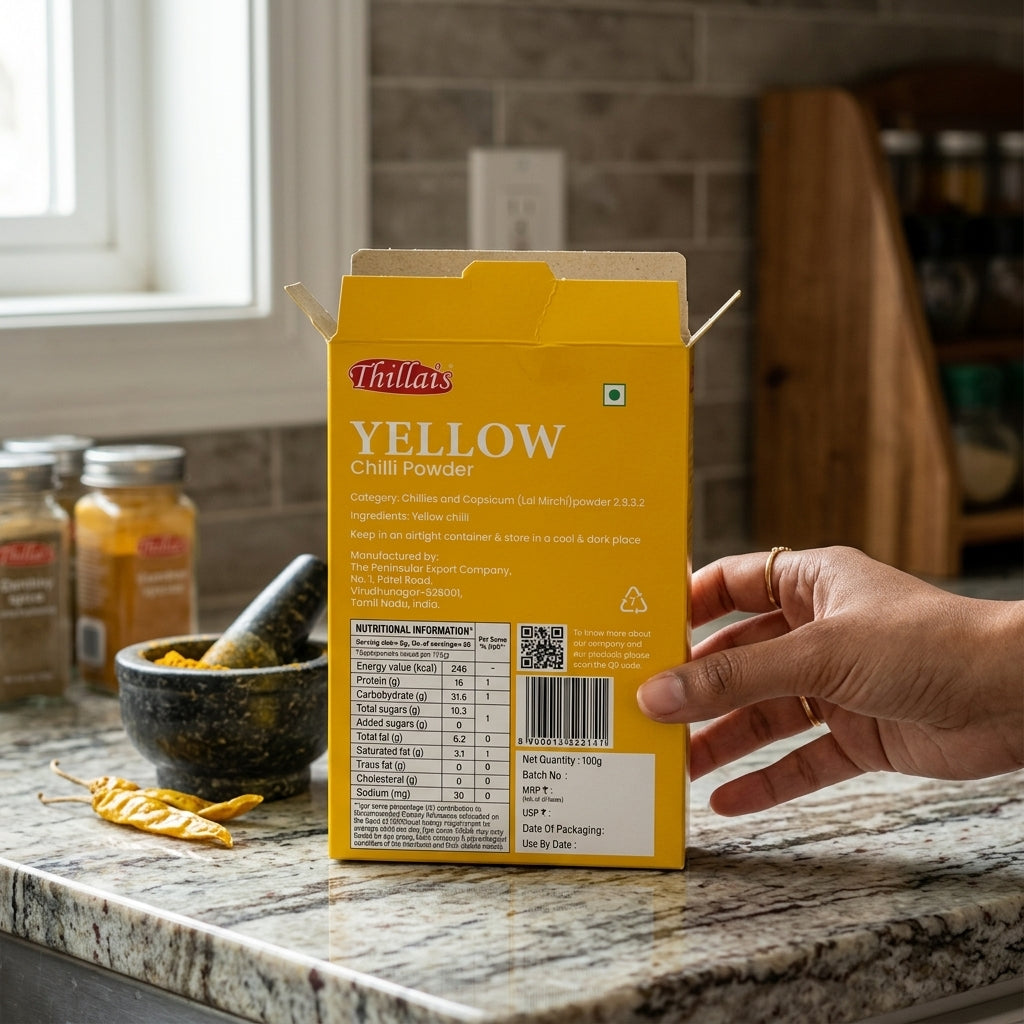 Thillais Yellow Chilli Powder 100g