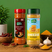 Bveg Cheezee 90g & Hot N Spicy 200g Powder