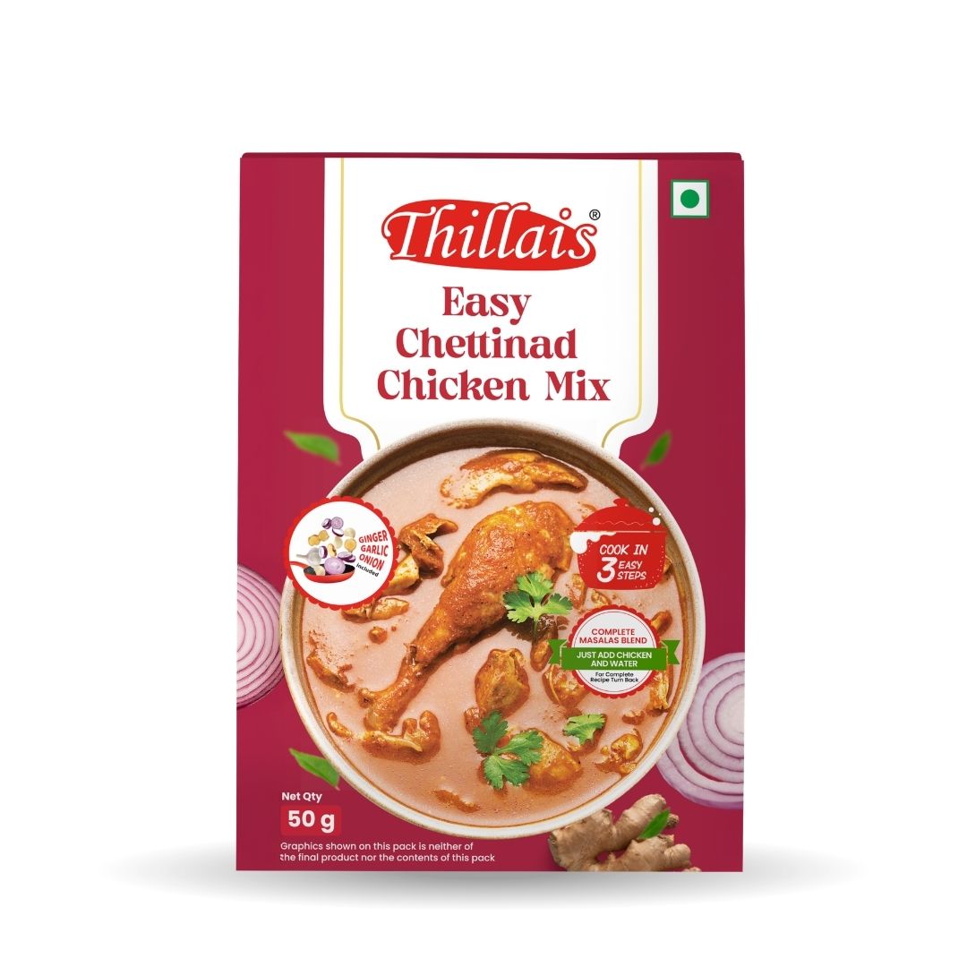 Thillais Easy Chettinad Chicken Mix 50gm