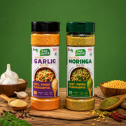 Bveg Garlic & Moringa Rice Mix Combo – Instant Rice Seasoning (2 x 200g)
