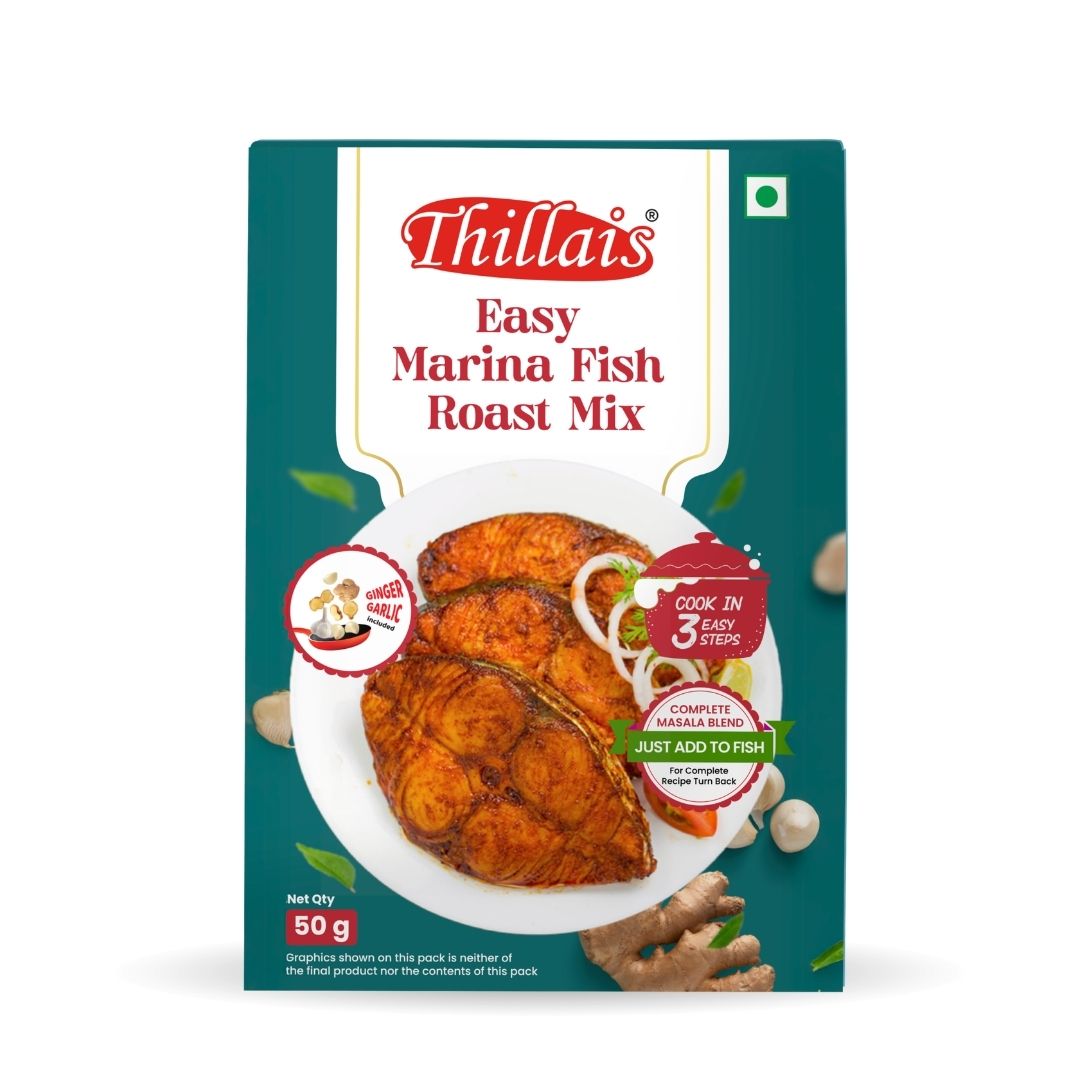 Thillais Easy Marina Fish Roast Mix 50gm