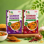 Bveg Sambar Powder Combo – Tamil Nadu & Kannada Style (2 x 50g)