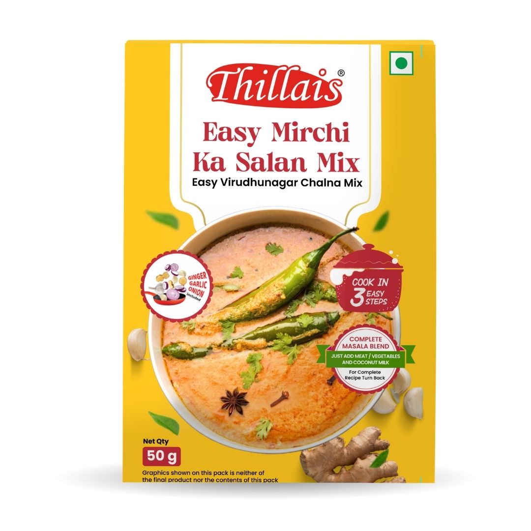 Thillais Easy Mirchi ka salan / Virudhunagar Chalna Mix 50gm