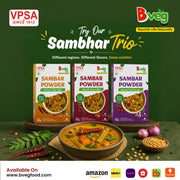Bveg Sambar Trio Combo | (50g x 3)