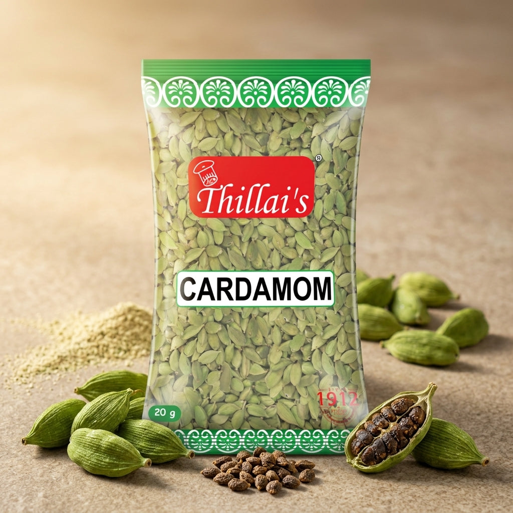 Thillais Cardamom / Aelakai 20gm