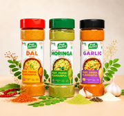 Insta Eatz Combo Pack – Dal, Moringa & Garlic (3 x 200g)