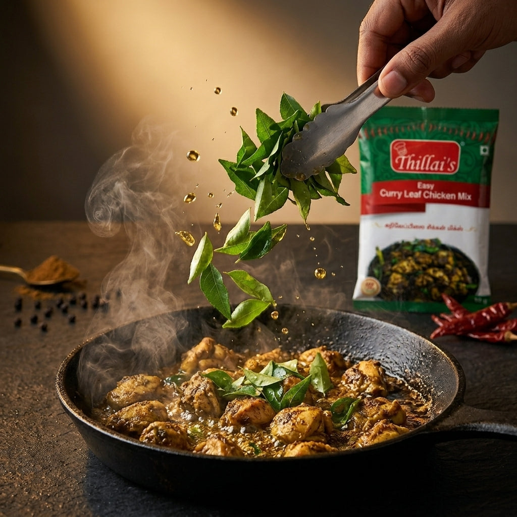 Thillais Easy Curry Leaf Chicken Mix 50gm