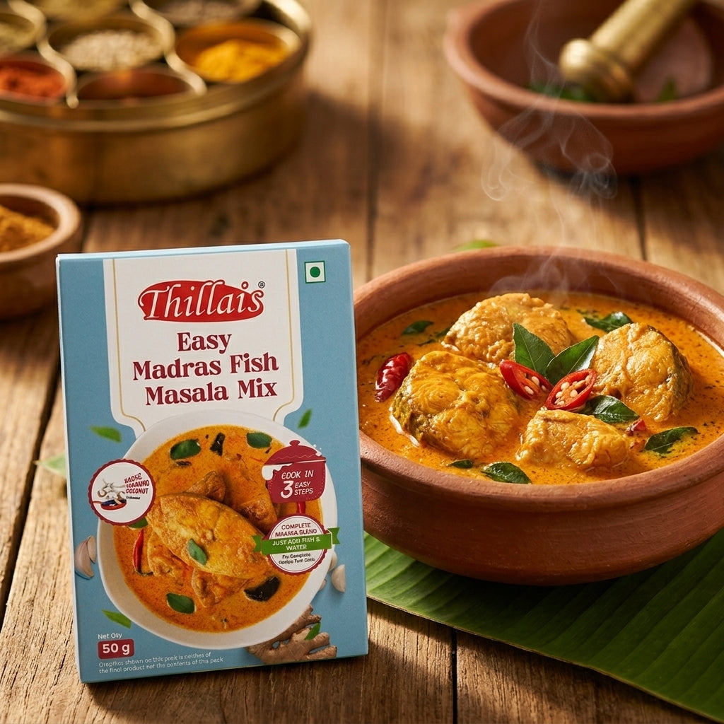 Madras Fish Masala | Thillaismasala