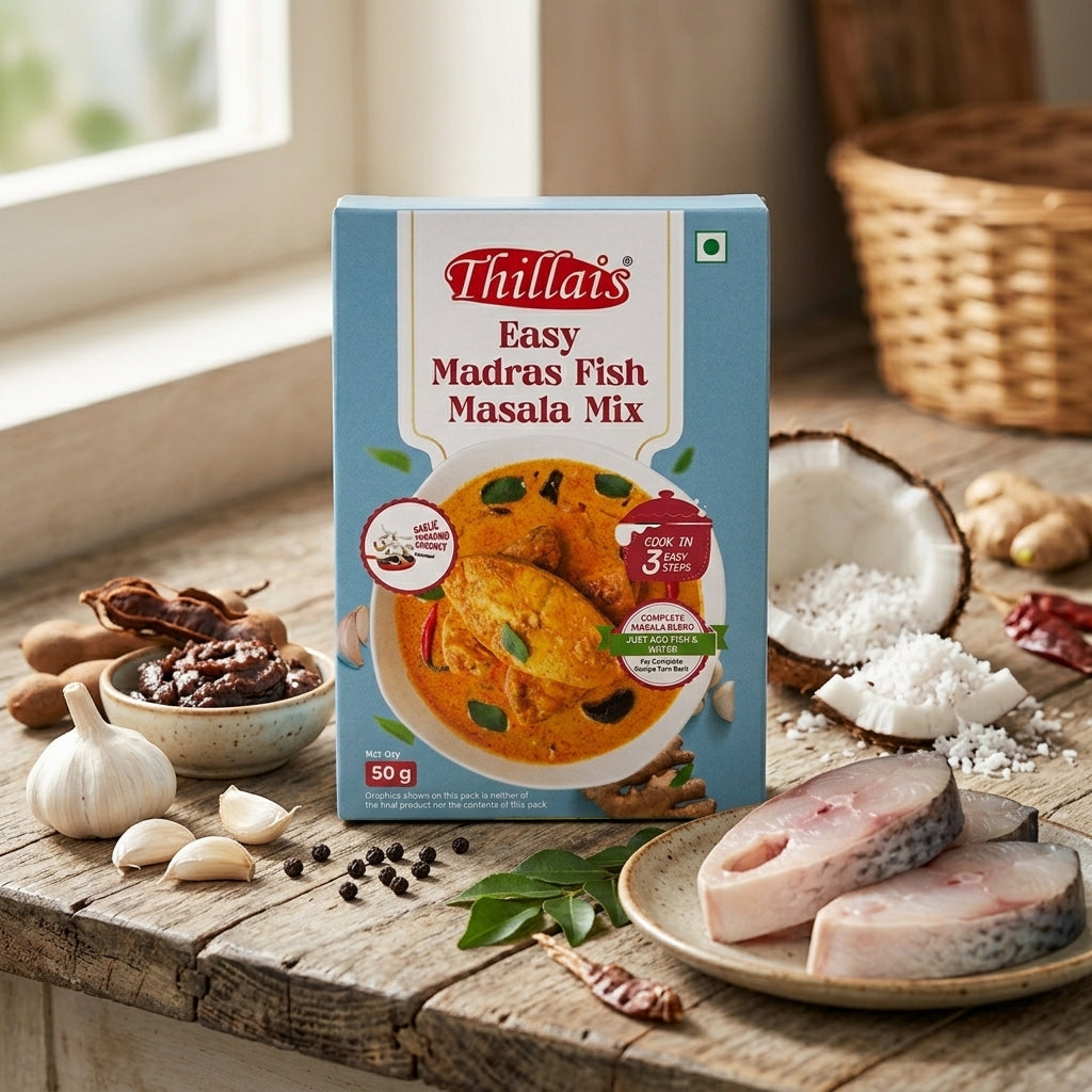 Thillais Easy Madras Fish Masala 50gm