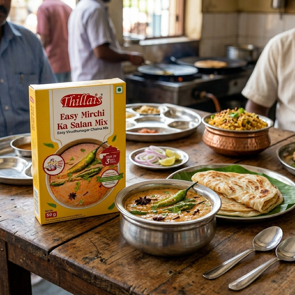 Thillais Easy Mirchi ka salan / Virudhunagar Chalna Mix 50gm