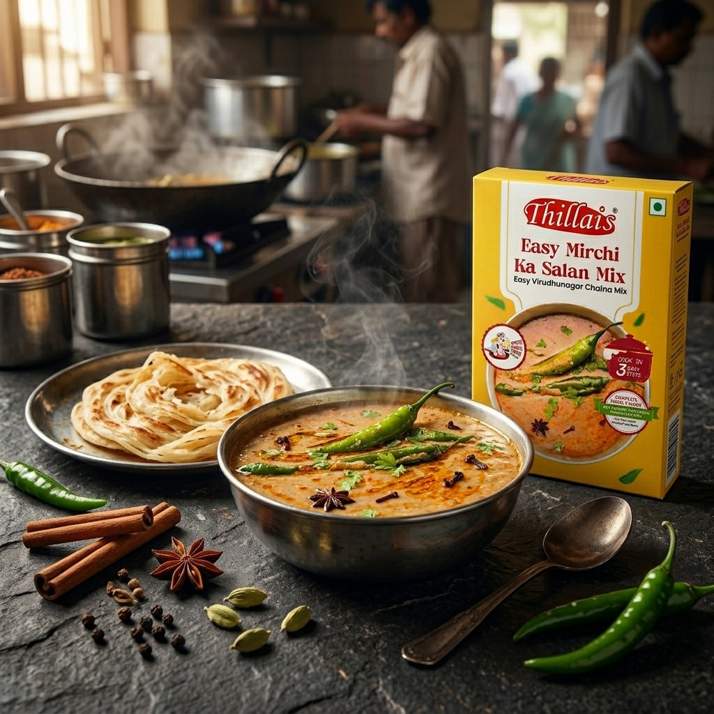 Thillais Easy Mirchi ka salan / Virudhunagar Chalna Mix 50gm