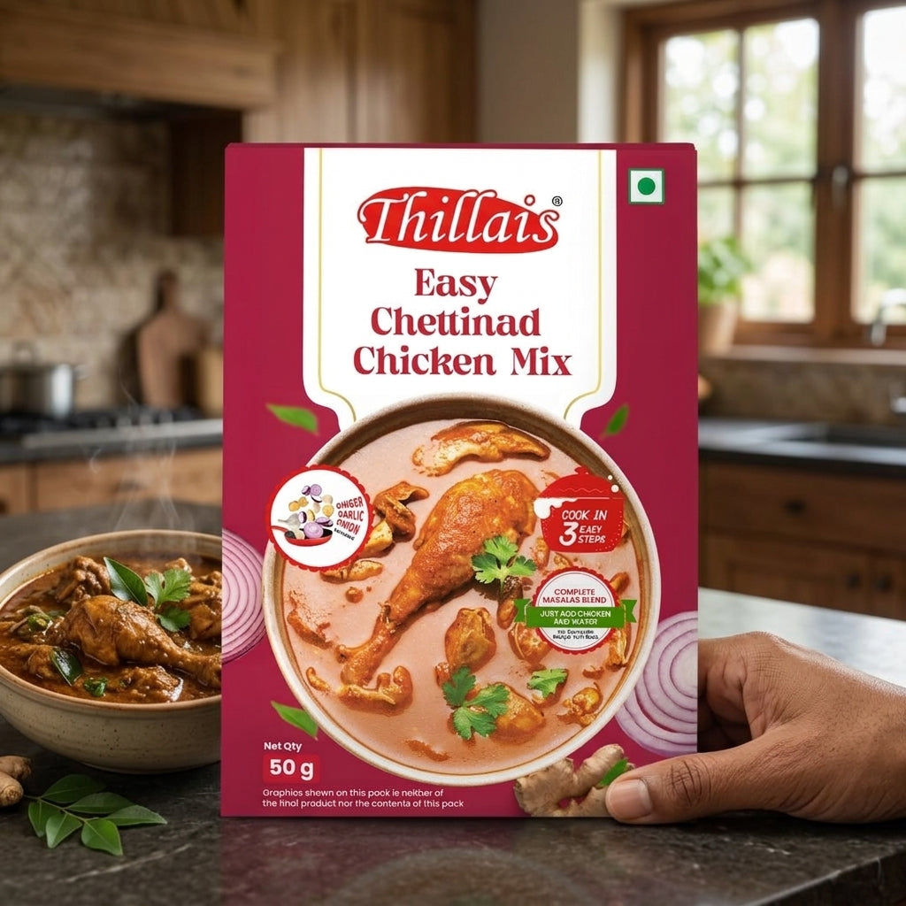 Thillais Easy Chettinad Chicken Mix 50gm
