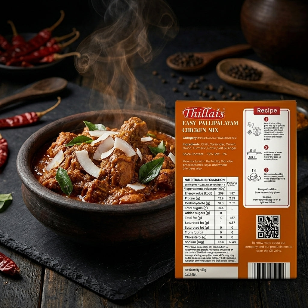 Thillais Easy Pallipalayam Chicken Mix 50gm