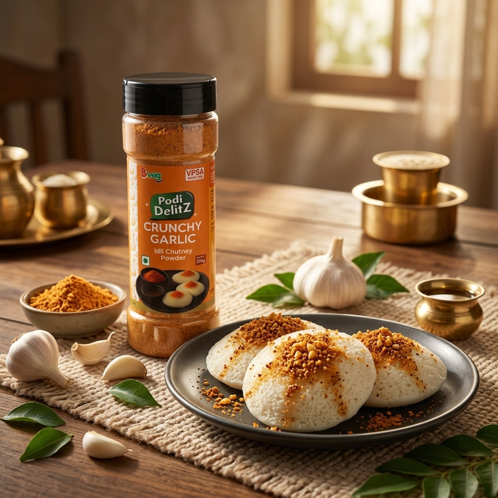 Crunchy Garlic - Idli Chutney Powder