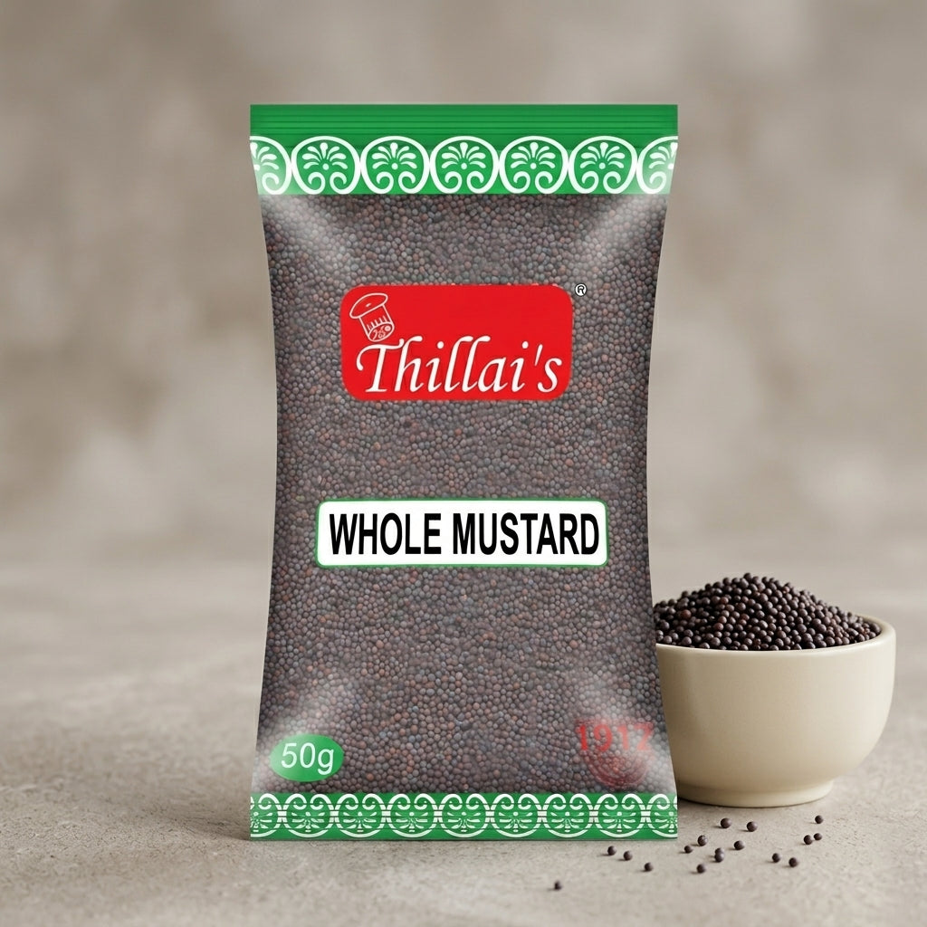 Thillais Mustard Seeds / Kadugu 50gm