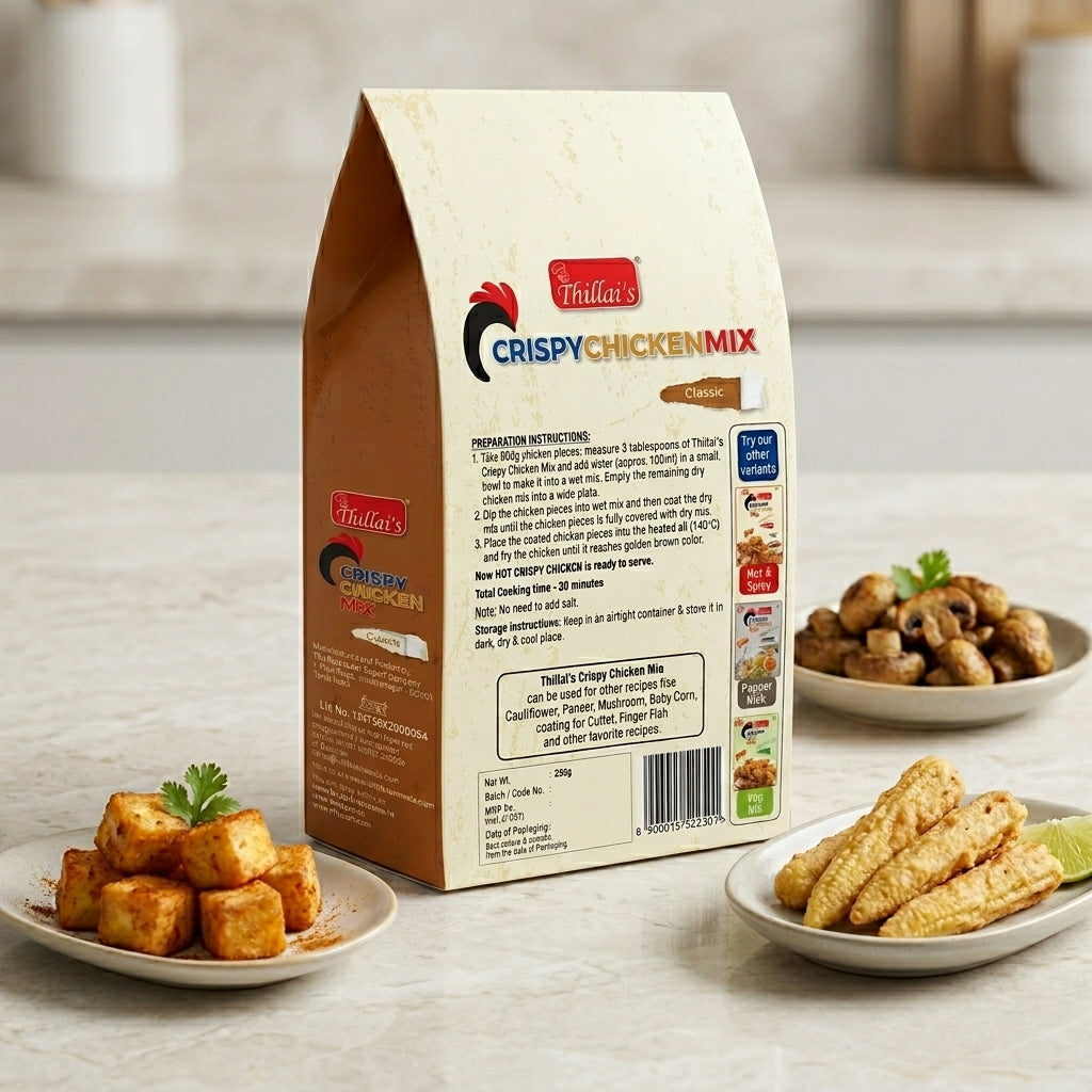 Thillais Crispy Chicken - Classic 250gm