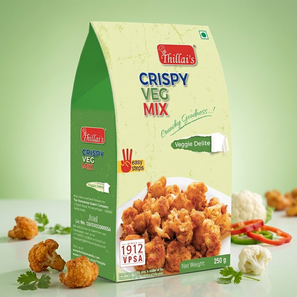 Thillais Crispy Veg Mix 250gm