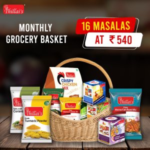 Monthly grocery basket